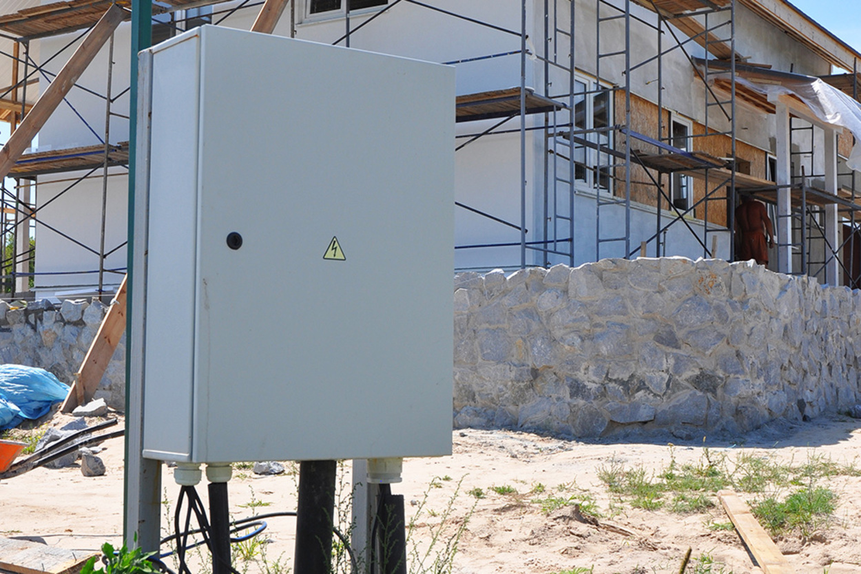Baustrom bei EHG Elektro Haimerl Gerhard in Oberschneiding