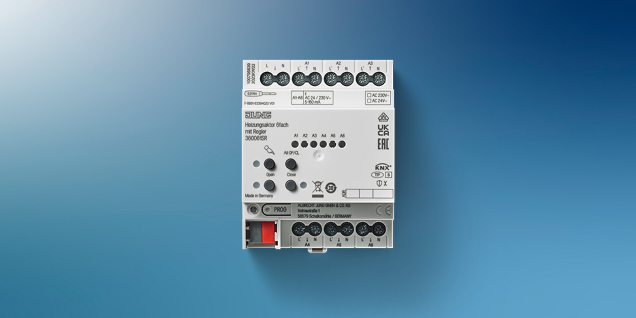 KNX Heizungsaktor 6-fach bei EHG Elektro Haimerl Gerhard in Oberschneiding