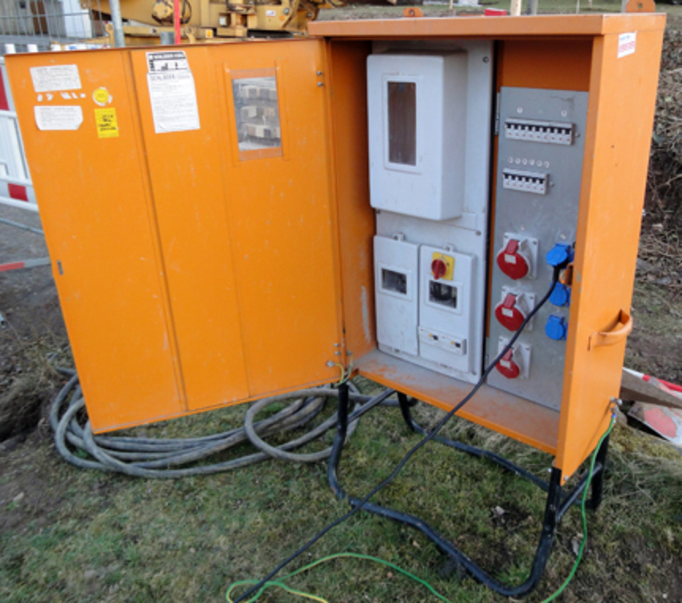 Baustromkasten bei EHG Elektro Haimerl Gerhard in Oberschneiding