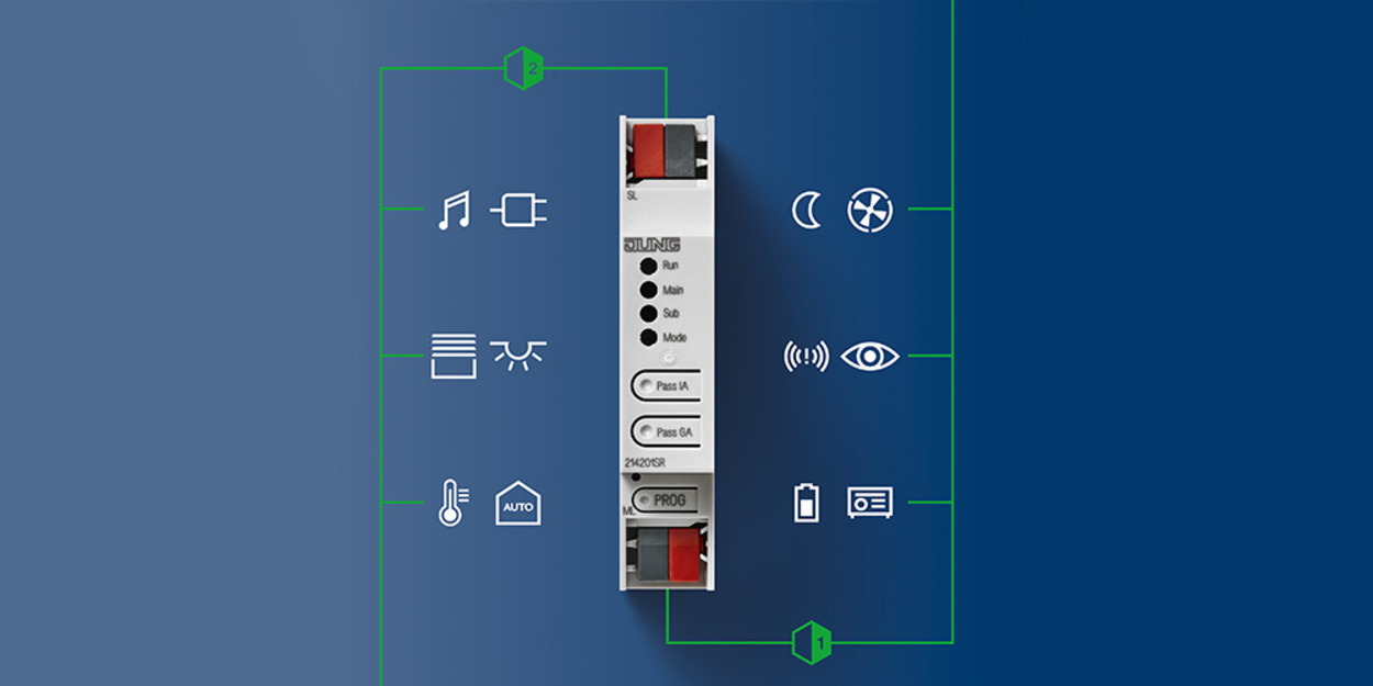 KNX Bereichs- und Linienkoppler bei EHG Elektro Haimerl Gerhard in Oberschneiding