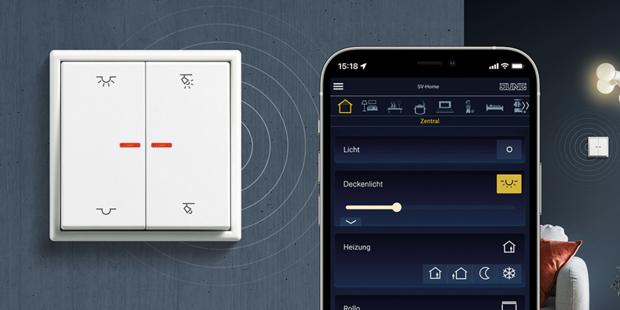 KNX RF Taster bei EHG Elektro Haimerl Gerhard in Oberschneiding
